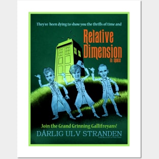 Relative Dimension Posters and Art